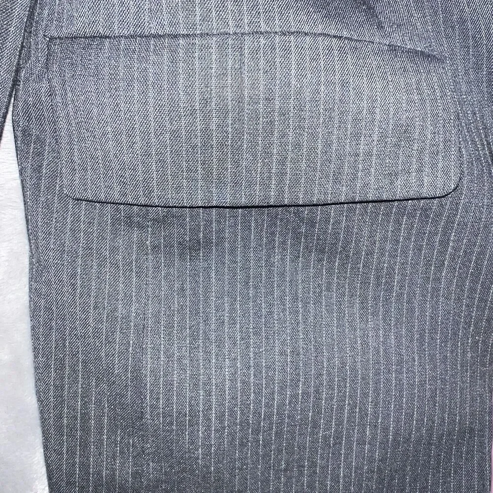 Kupp Kuppenheimer Mens Sport Coat Suit Jacket 38L Gray 2 Button